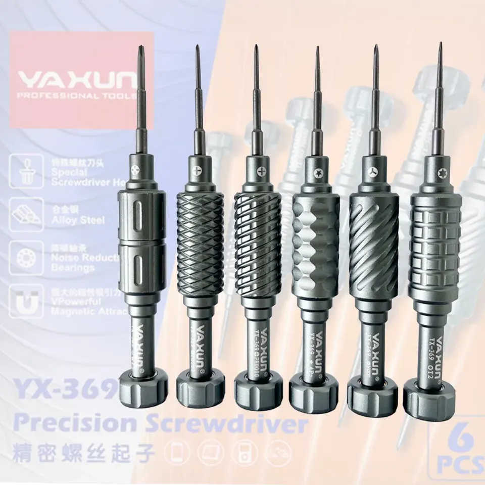أداة صيانة YAXUN YX-369 Y0.6 مفك ثلاثي الرأس