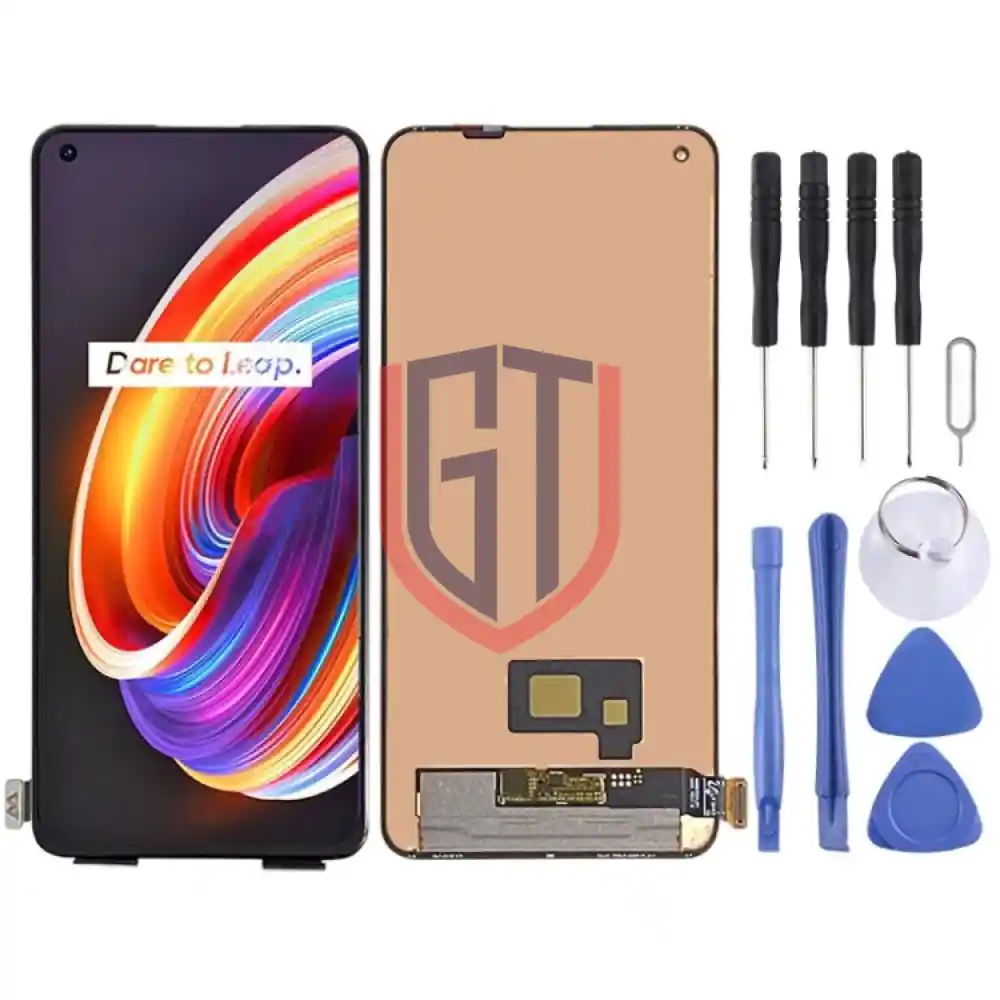 شاشة LCD OLED ل OPPO REALME X7 PRO RMX2121 RMX2111 (أسود