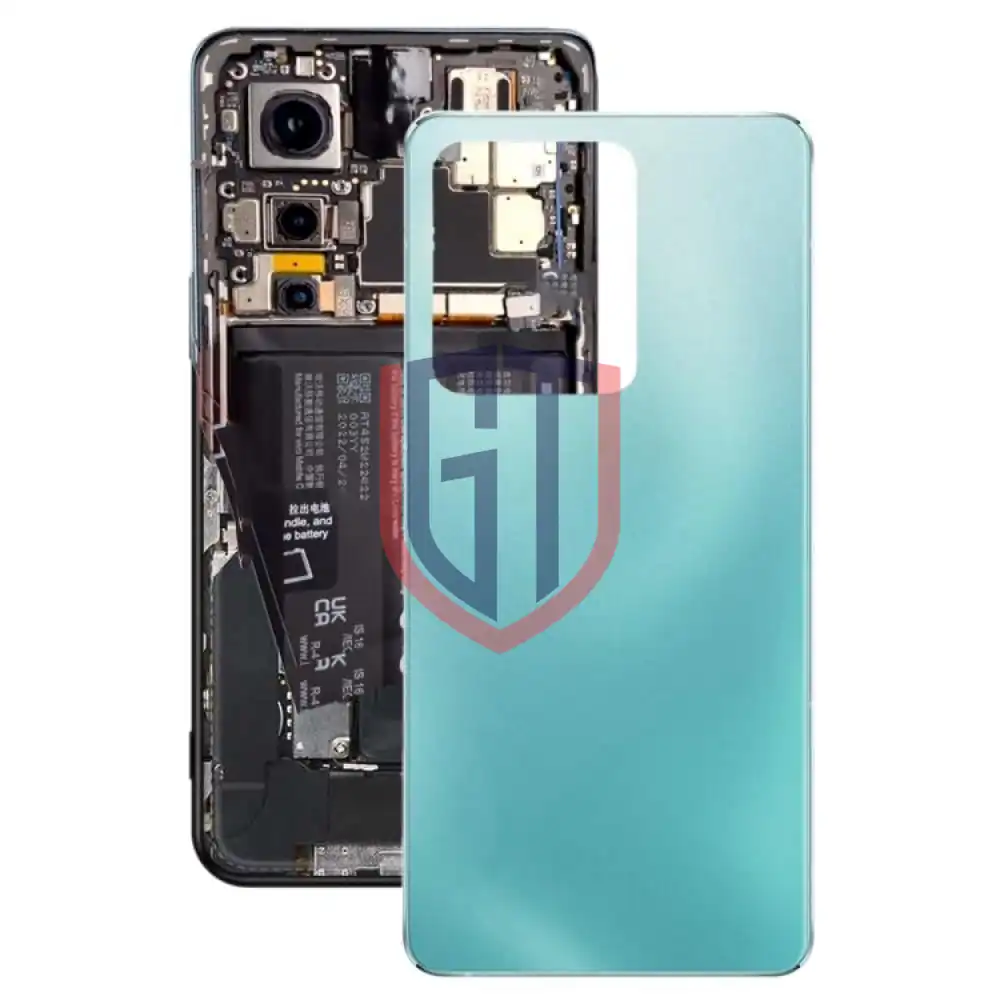 ل vivo S15 Pro / V25 Pro غطاء خلفي زجاجي للبطارية