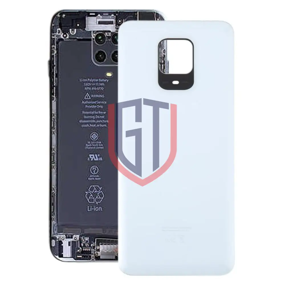 For Xiaomi Redmi Note 9 Pro India Glass Battery Back Cover