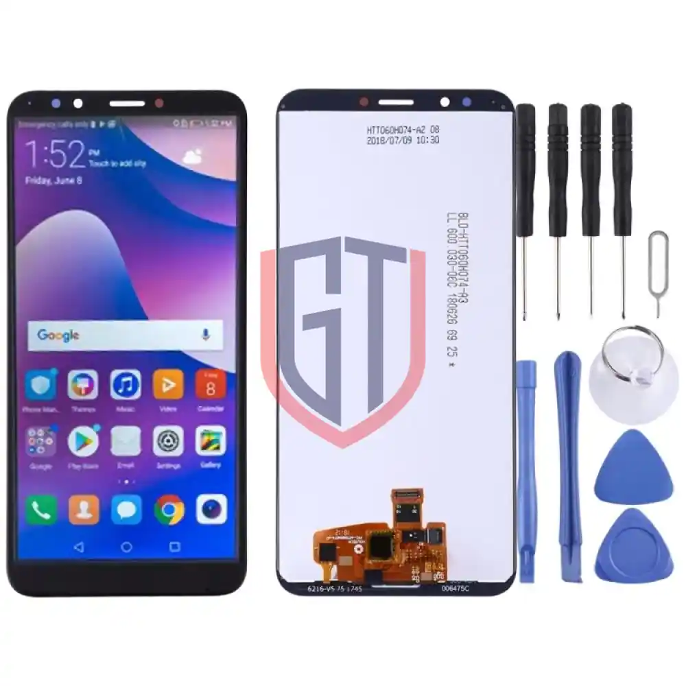 شاشة LCD OEM لهواوي Y7 Prime (2018)  التجميع (أسود)