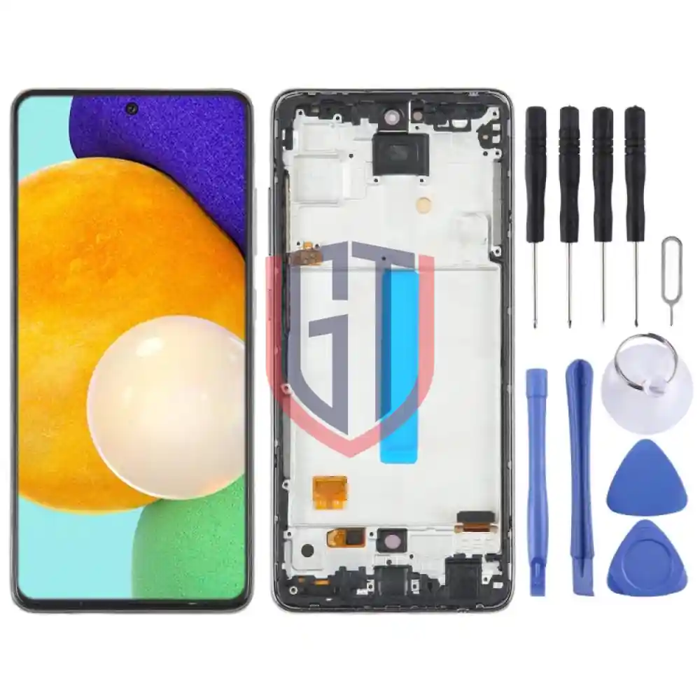 For Samsung Galaxy A52 5G SMA526 OLED LCD Screen with Frame