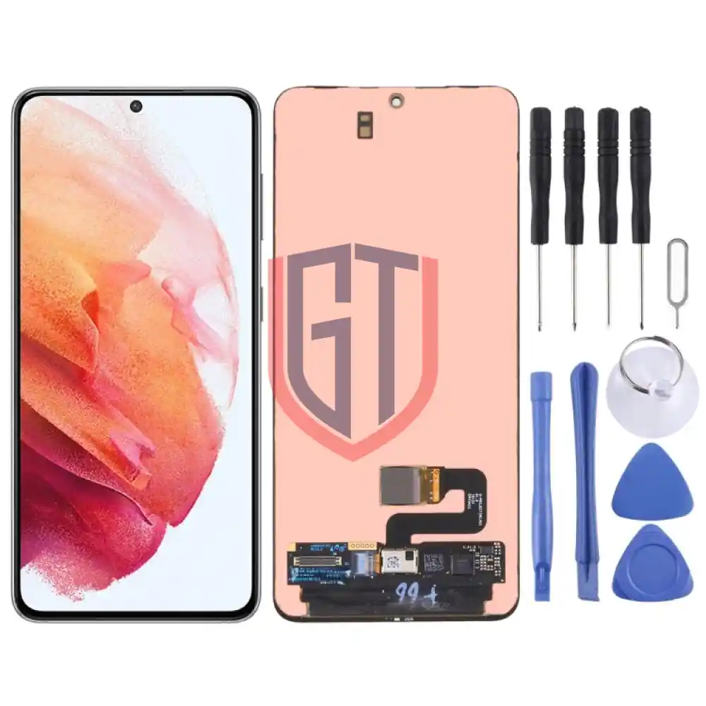 شاشة OLED LCD أصلية لهاتف سامسونج جالكسي S21 5G