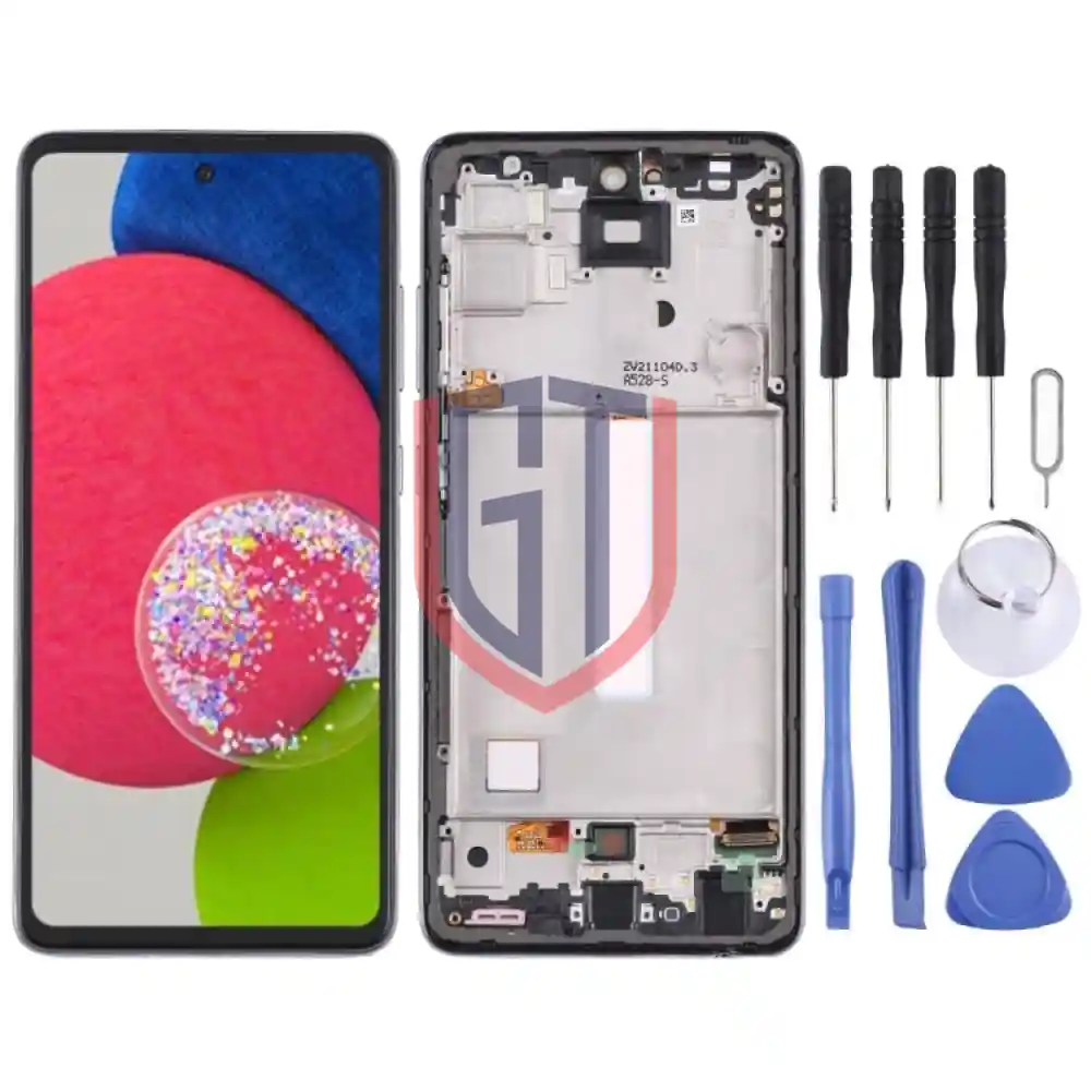 Original Super AMOLED LCD Screen For Samsung Galaxy A52S 5G SMA528B with Frame
