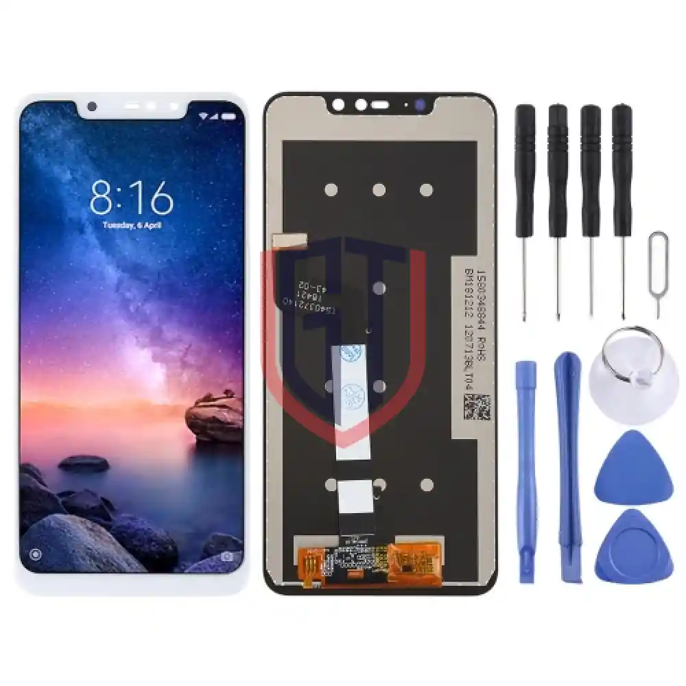 TFT LCD Screen for Xiaomi Redmi Note 6 Pro White