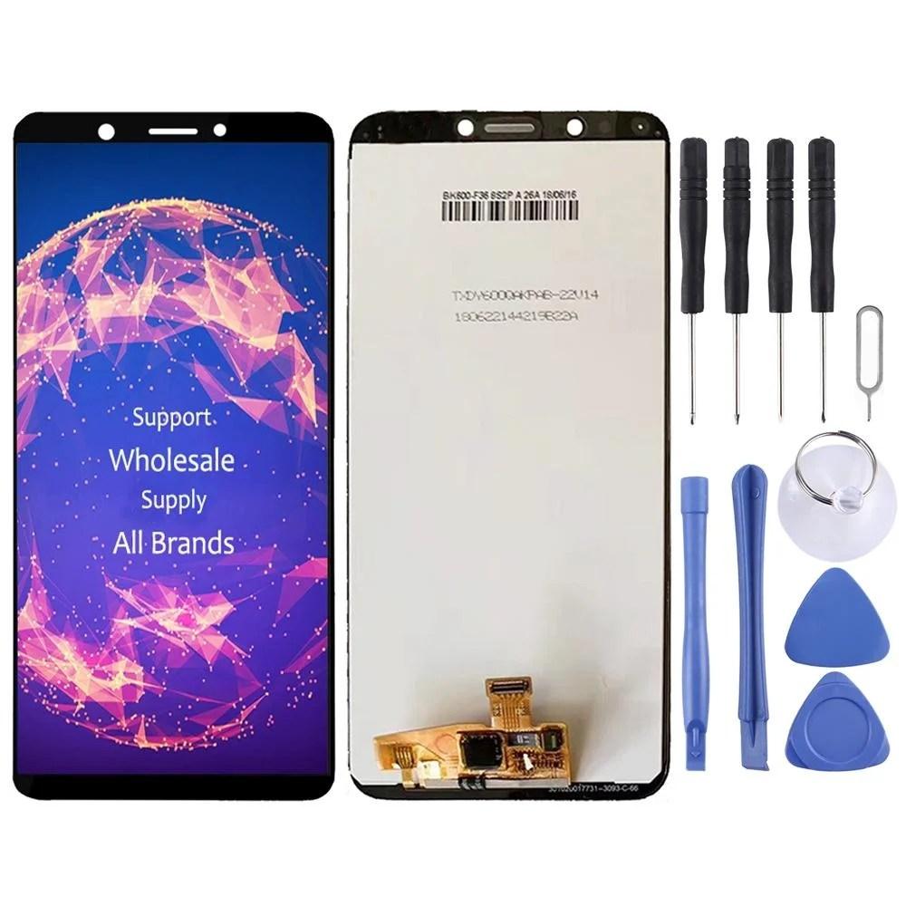 شاشة LCD OEM ل Lenovo K5 Note (2018) L38012 / K9 Note مع محول رقمي كامل التجميع (أسود)