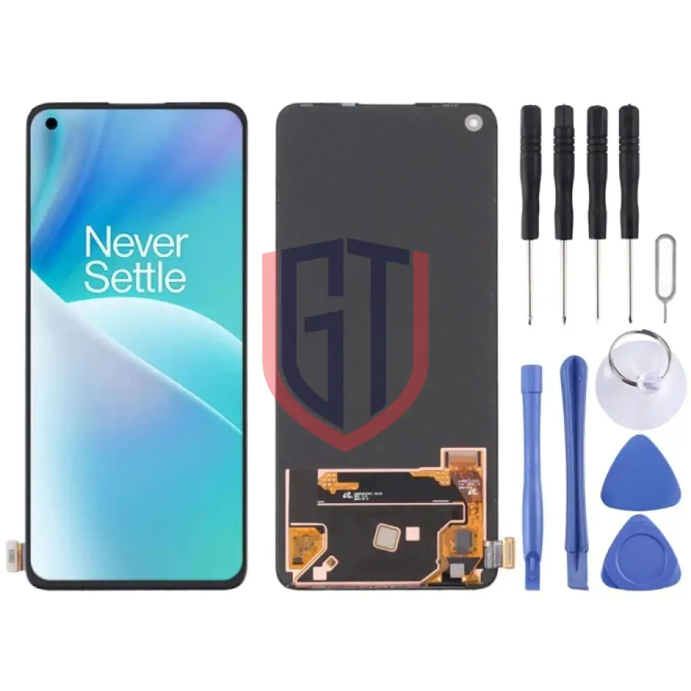 شاشة OLED LCD ONEPLUS NORD 2T CPH2399 CPH2401 (أسود