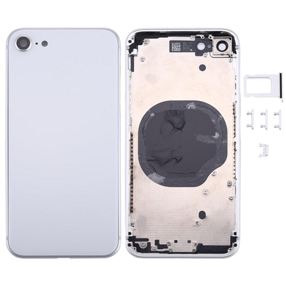 iPhone 8 Full Back Housing Cover Silver