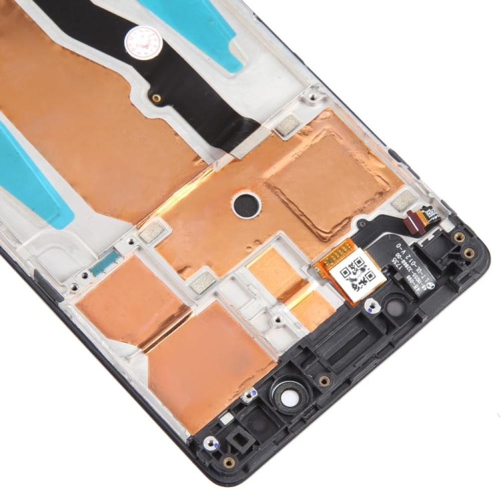 شاشة LCD OEM لجهاز Lenovo K8 Note XT1902-3 مجموعة كاملة مع إطار (أسود)