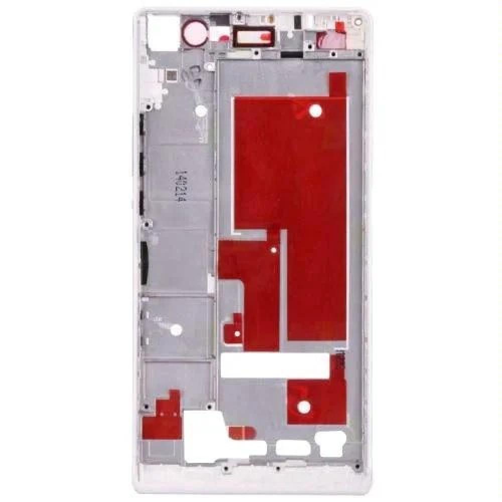 Front Housing Screen Frame Bezel for Huawei Ascend P7(White)