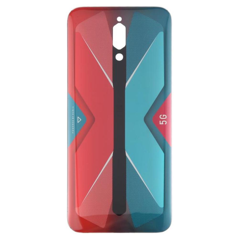 For ZTE nubia RedMagic 5G NX669J Glass Battery Back Cover(Red