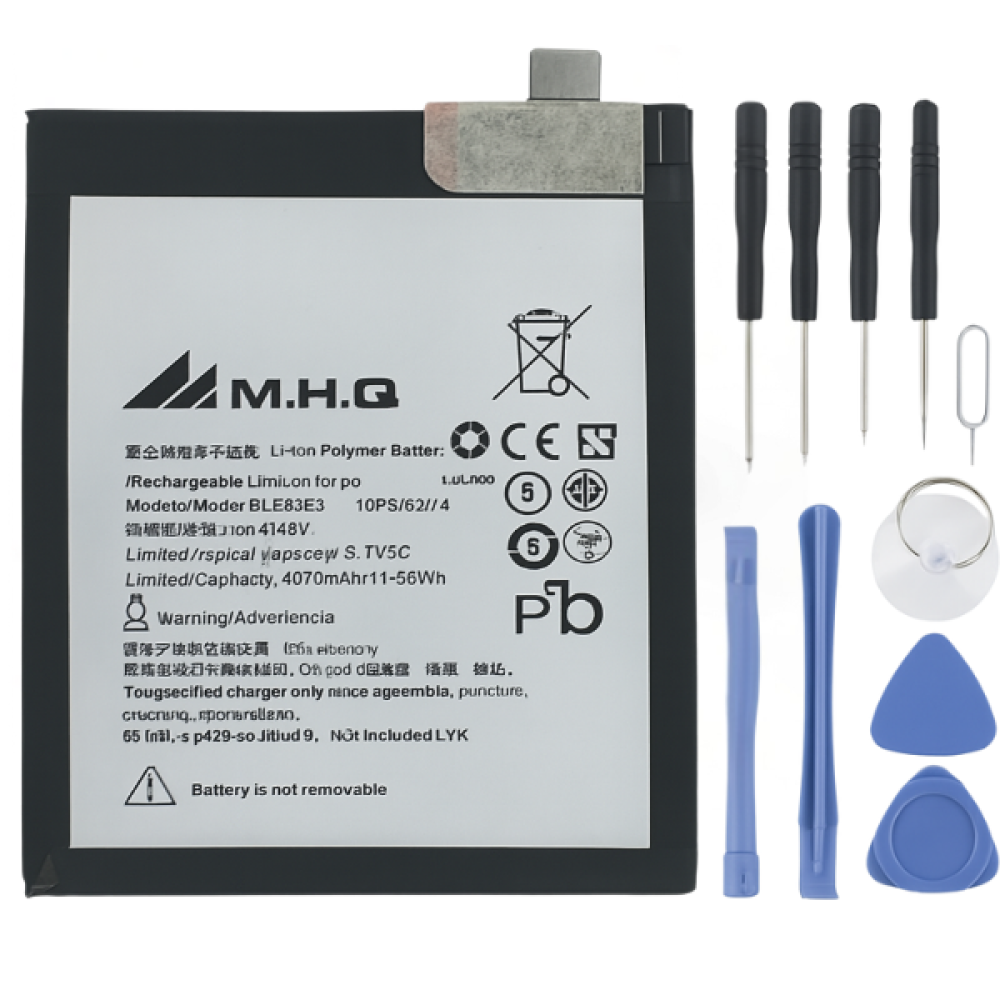 M.H.Q BLP 685 Battery for OnePlus 6T with Tool Kit - بطارية M.H.Q BLP 685 عالية الجودة لهاتف ون بلس 6T مع طقم أدوات - OnePlus 6T Battery Replacement Kit