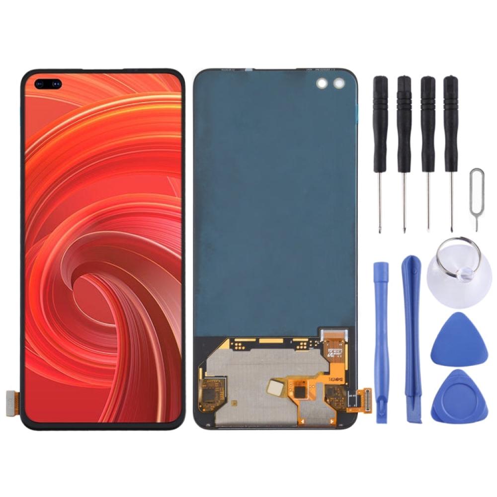 Original Super AMOLED LCD Screen for Realme X50 Pro 5G with Digitizer Full Assembly