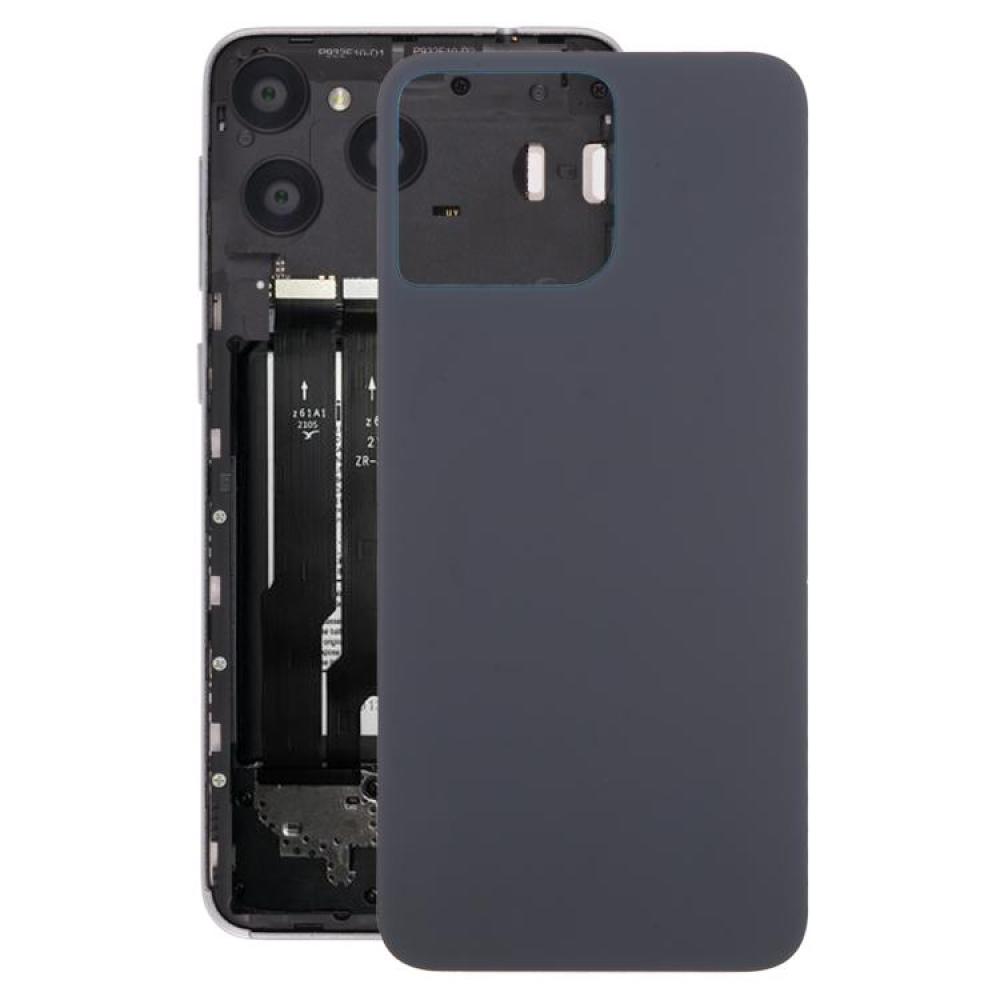 For ZTE Blade V50 Design 4G Glass Battery Back Cover(Black