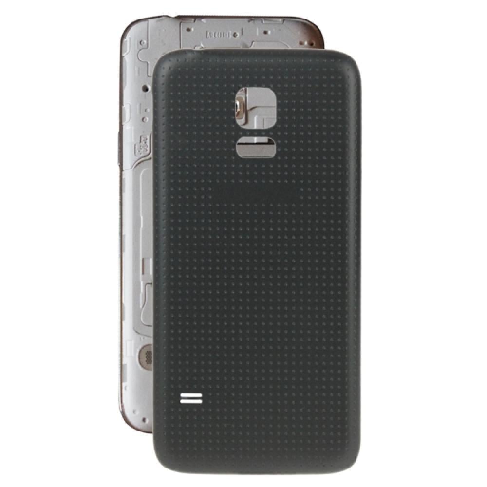 For Galaxy S5 Mini G800 Dot Texture Back Housing Cover (Black