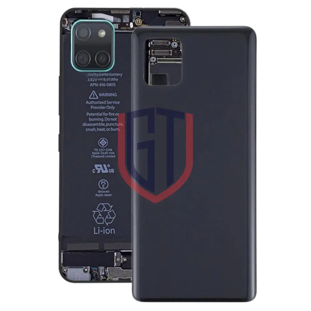 For Samsung GALAXY NOTE 10 Lite Battery Back Cover Black