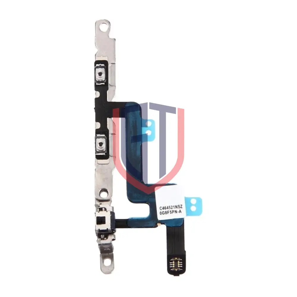 كابل مرن لزر الصوت ومفتاح كتم الصوت مع أقواس لجهاز iPhone 6