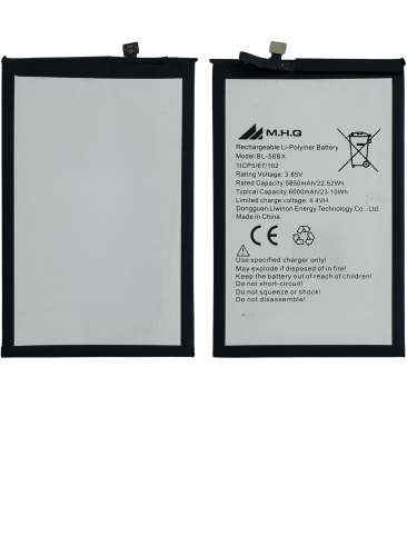 BL-58BX Battery for Infinix Hot 10S Hot 10 Play Smart Plus