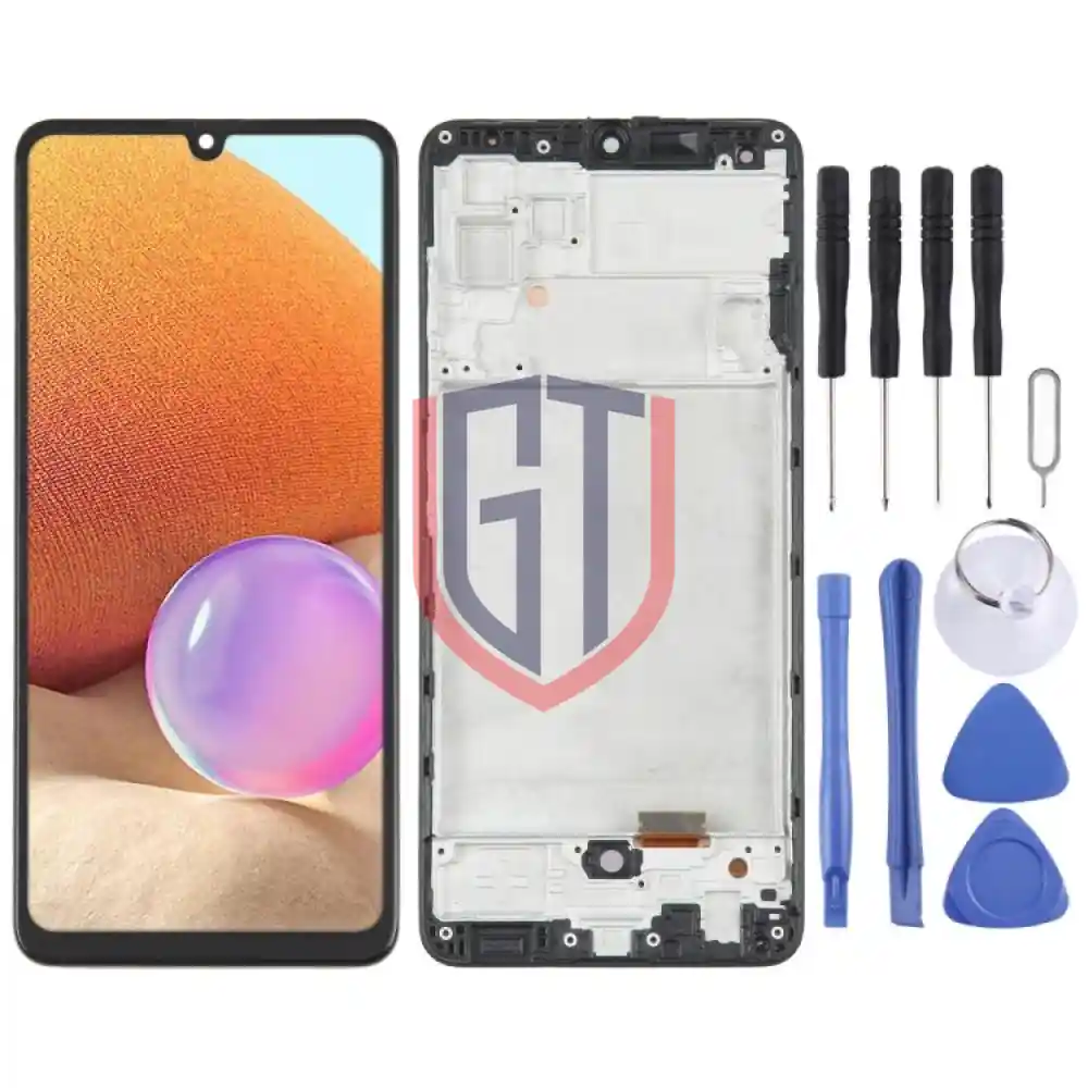 For Samsung Galaxy A32 4G SMA325 OLED LCD Screen with Frame