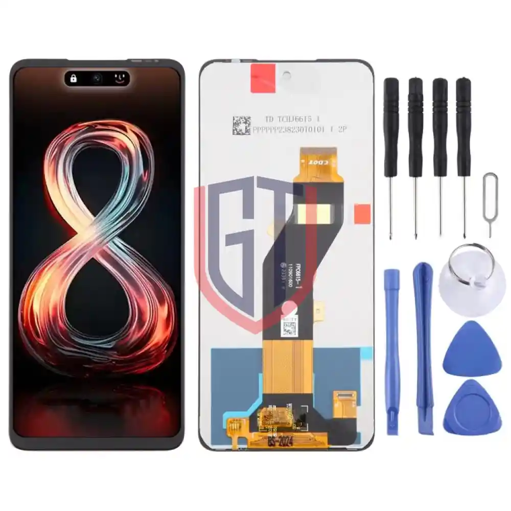 For Infinix Smart 8 Pro X6525B LCD Screen