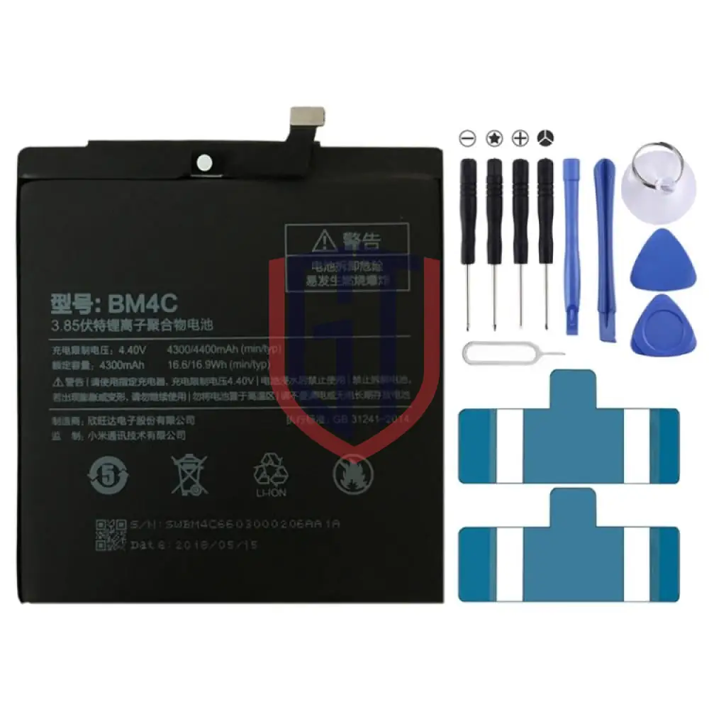 BM4C 4300mAh بطارية Xiaomi Mi Mix Li-Polymer