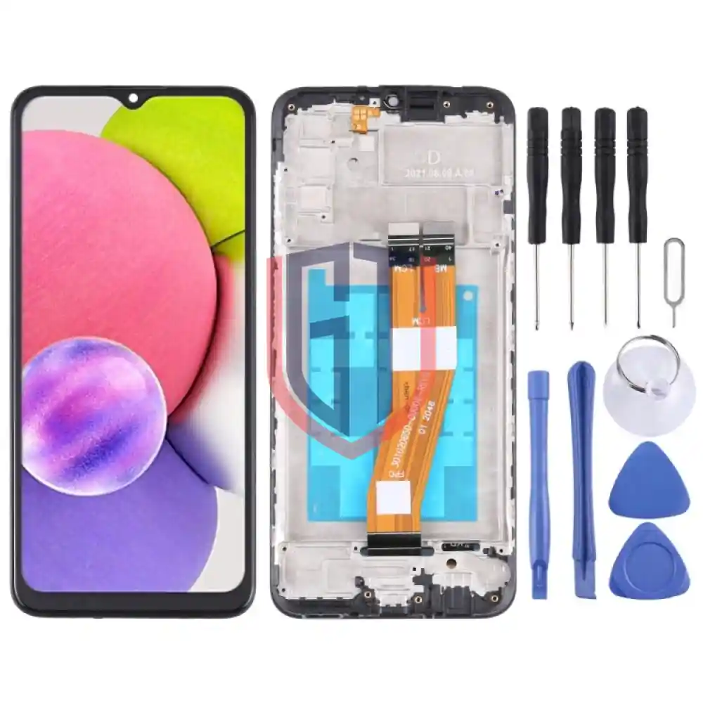 LCD Screen For Samsung Galaxy A03s SMA037F with Frame