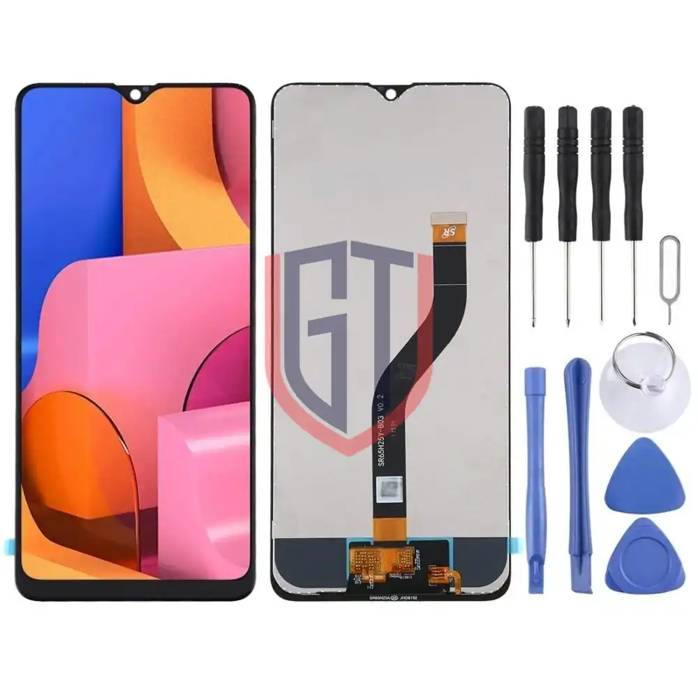 Original IPS Material LCD Screen and for Samsung Galaxy A20s