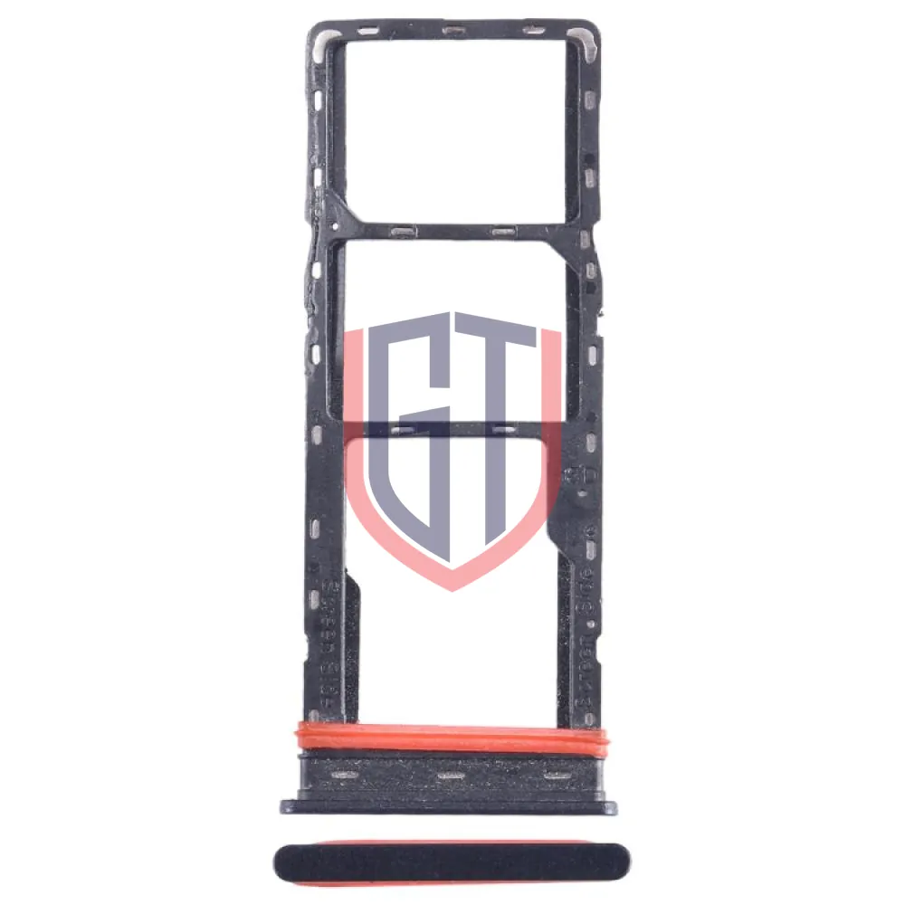 For Infinix Smart 7 X6515 SIM Card Tray Black