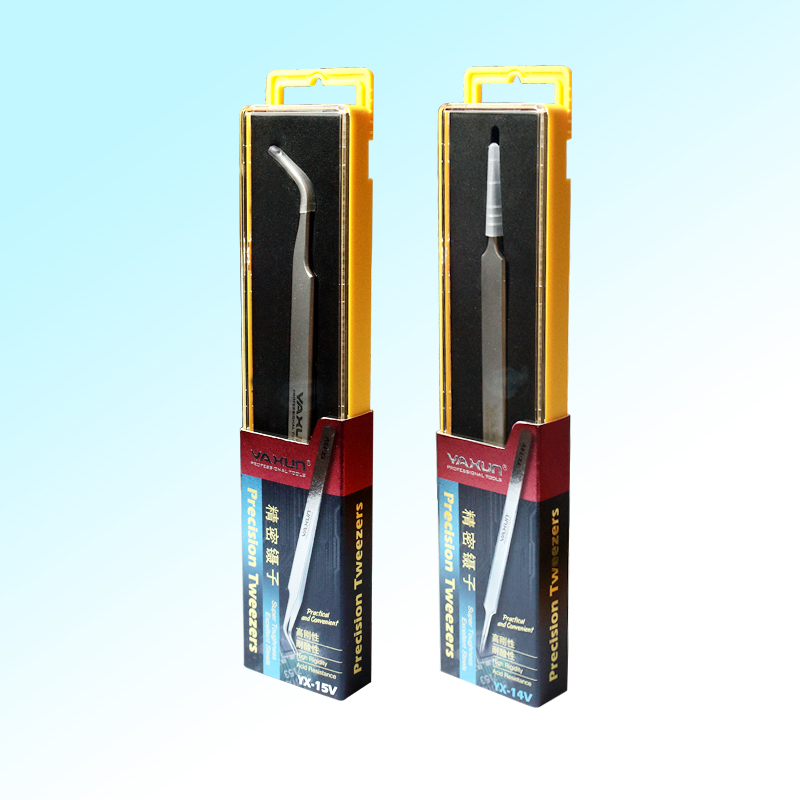 أداة صيانة YAXUN YX-14V ملقط دقيق مستقيم
