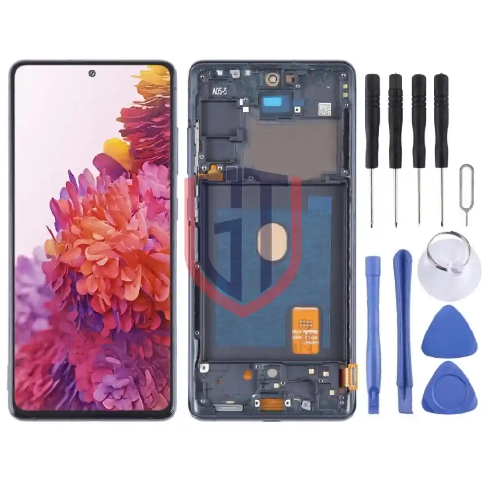 incell LCD Screen For Samsung Galaxy S20 FE SMG780 with Frame Not Supporting Fingerprint Identification