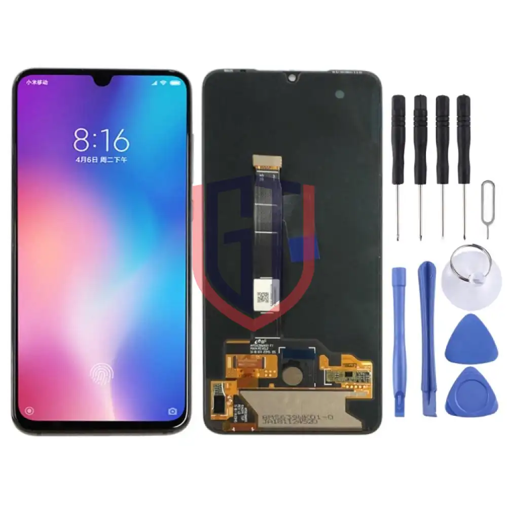 OLED LCD Screen for Xiaomi Mi 9 Black