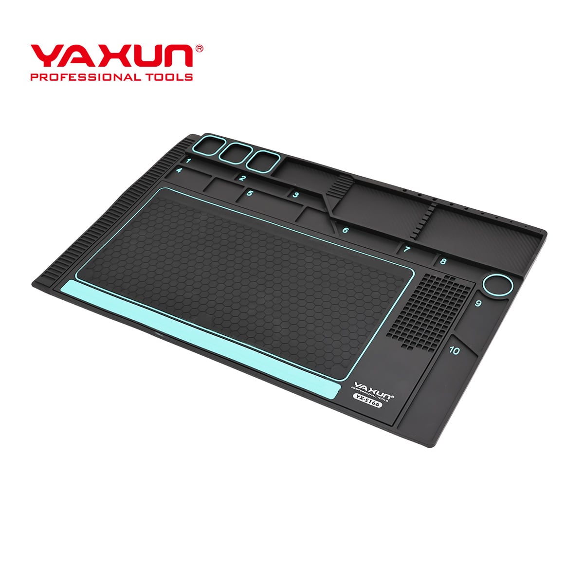 أداة صيانة YAXUN YX-S166 حصيرة سيليكون مقاومة للحرارة