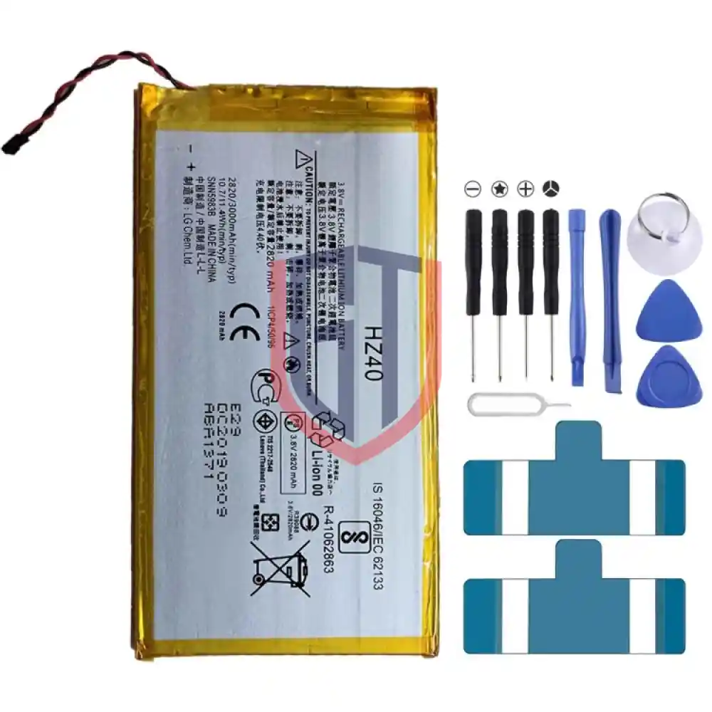 2820mAh بطارية ليثيوم بوليمر HZ40 لموتورولا موتو Z2 Play / XT1710-08 / XT1710