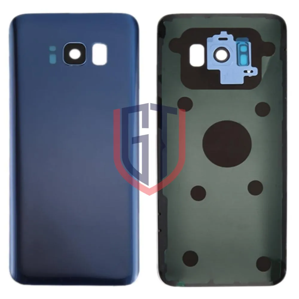 For Samsung Galaxy S8 G950 Battery Back Cover with Camera Lens Cover and Adhesive