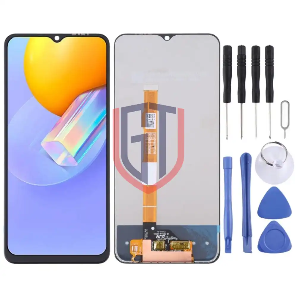شاشة LCD ومحول رقمي كامل التجميع ل Vivo Y51 (2020) / Y51a V2030