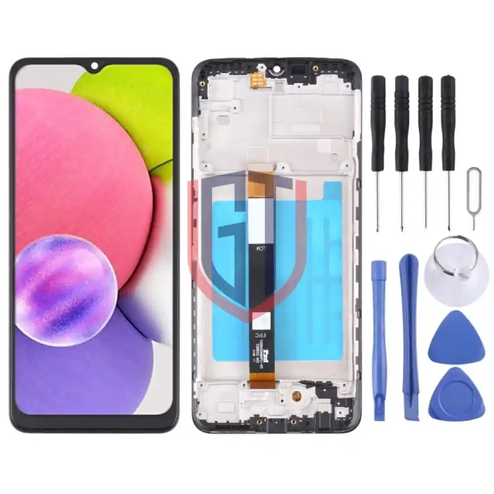 LCD Screen For Samsung Galaxy A03s SMA037U US Edition with Frame