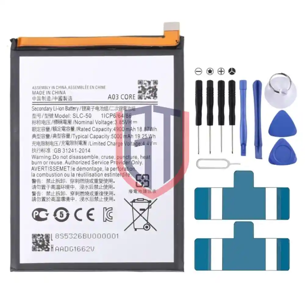 For Samsung Galaxy A03 Core 5000mAh SLC50 Battery Replacement