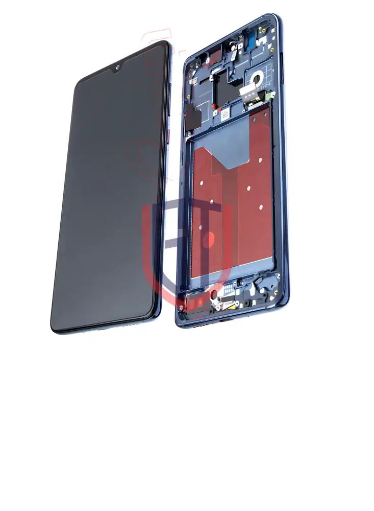 شاشة LCD OLED بديلة مع إطار (أسود) لهاتف هواوي ميت 20 برو (LYA-L09, LYA-L29)