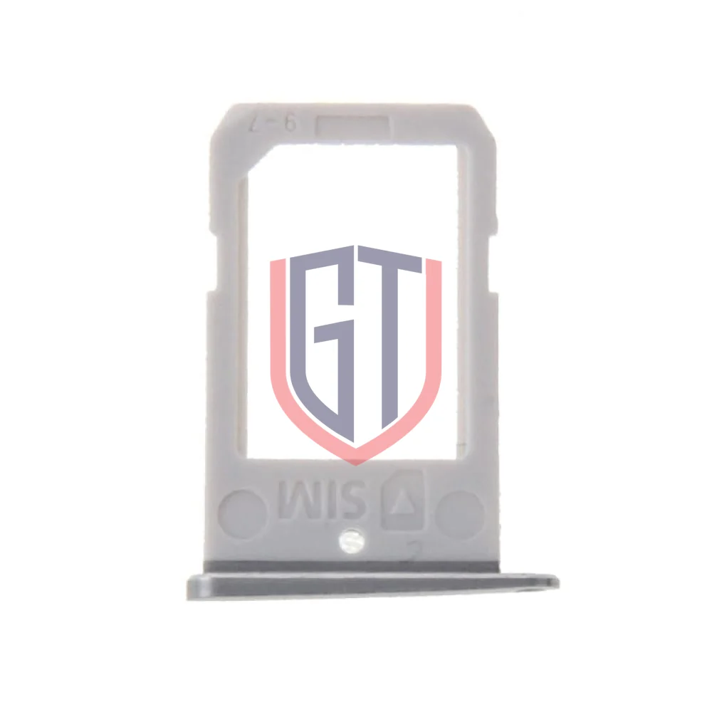 علبة بطاقة SIM لهاتف Galaxy S6 Edge / G925 (فضي)