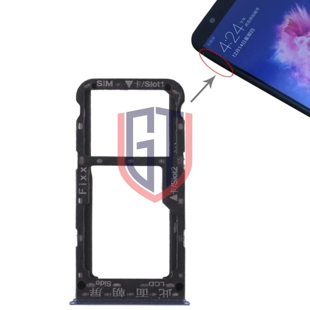 SIM Card Tray Micro SD Card for Huawei P smart Enjoy 7S