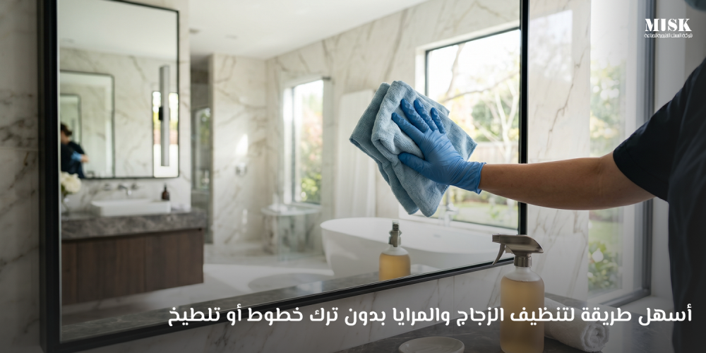 أسهل طريقة لتنظيف الزجاج والمرايا بدون ترك خطوط أو تلطيخ