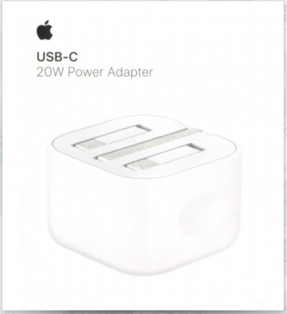 رأس شاحن أبل 20 واط أصلي