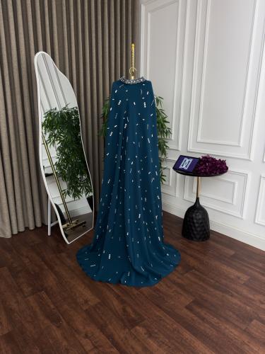 فستان ستايل راقي بتطريز يدوي