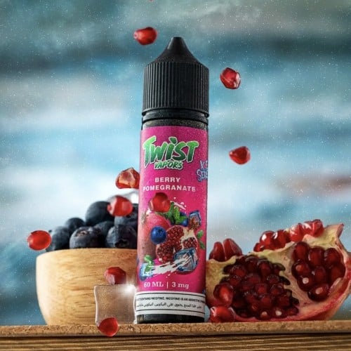 نكهة تويست رمان توت ايس BERRY POMEGRANTE ICE 3MG