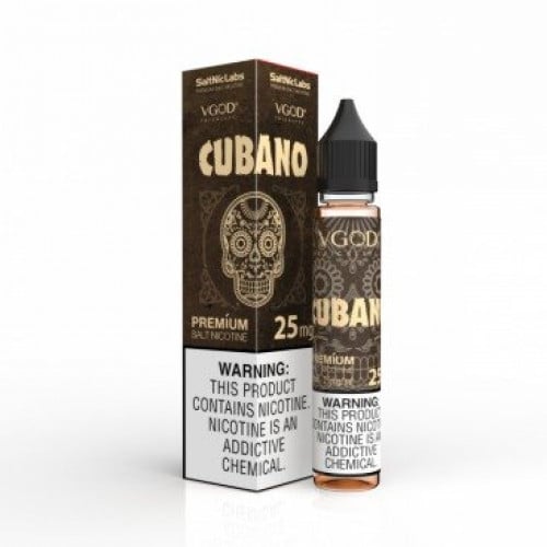 نكهة كوبانو براون توباكو 25 نيكوتين VGOD CUBANO BRAWN