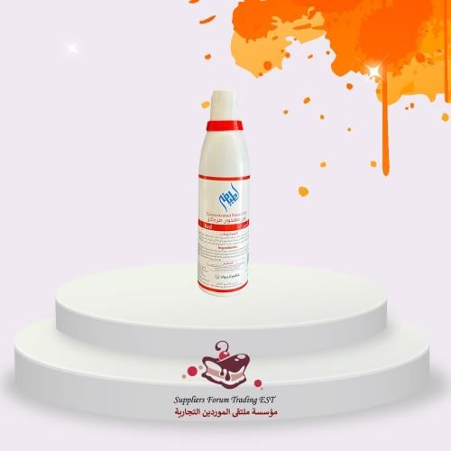 لون معجون مركز احمر250مل