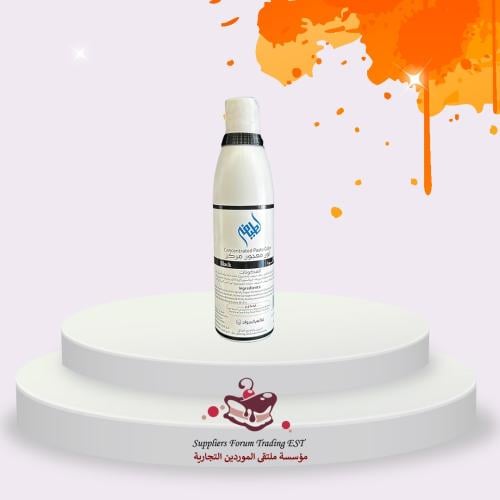 لون معجون مركز اسود250مل