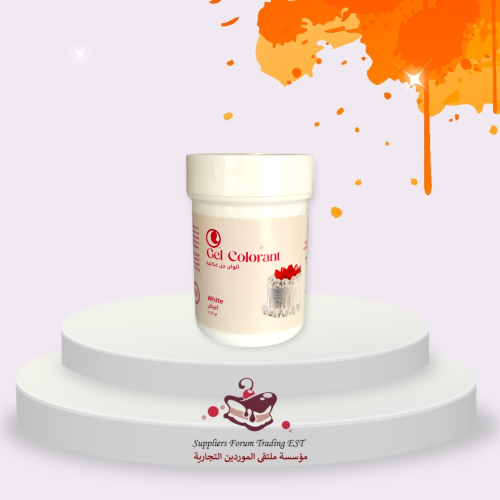 لون جل أبيض30جرام