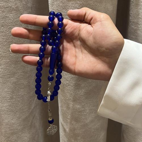 سبحة بكلايت باللون الأزرق
