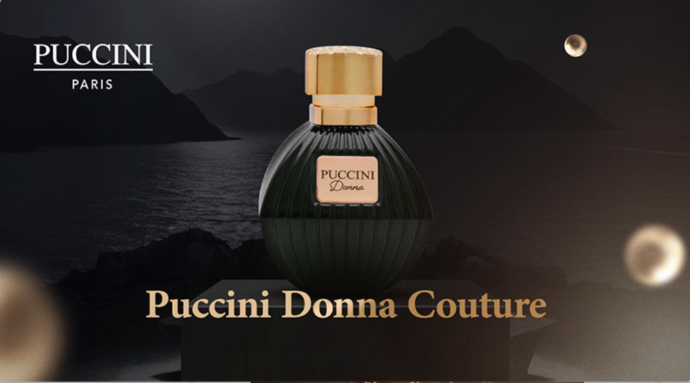 Discover the epitome of femininity in every spritz with Puccini Donna Couture perfume.